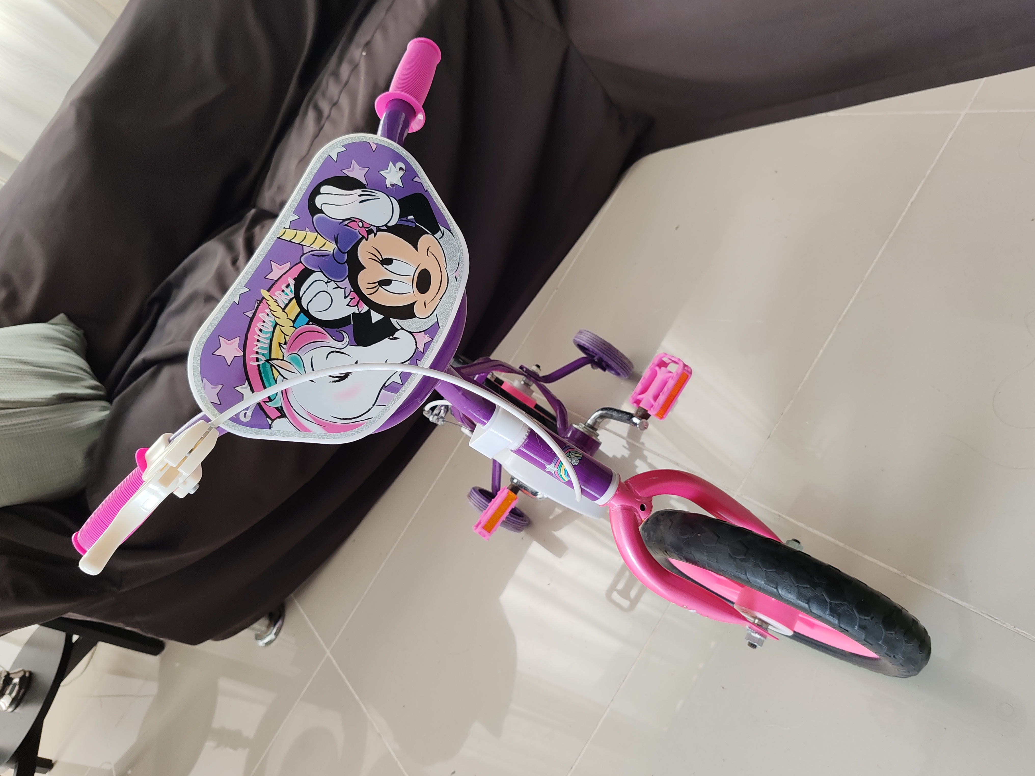 bicicletas y accesorios - Bicicleta  12 para niñas, diseño de Mimie Disney. Poco uso.  5