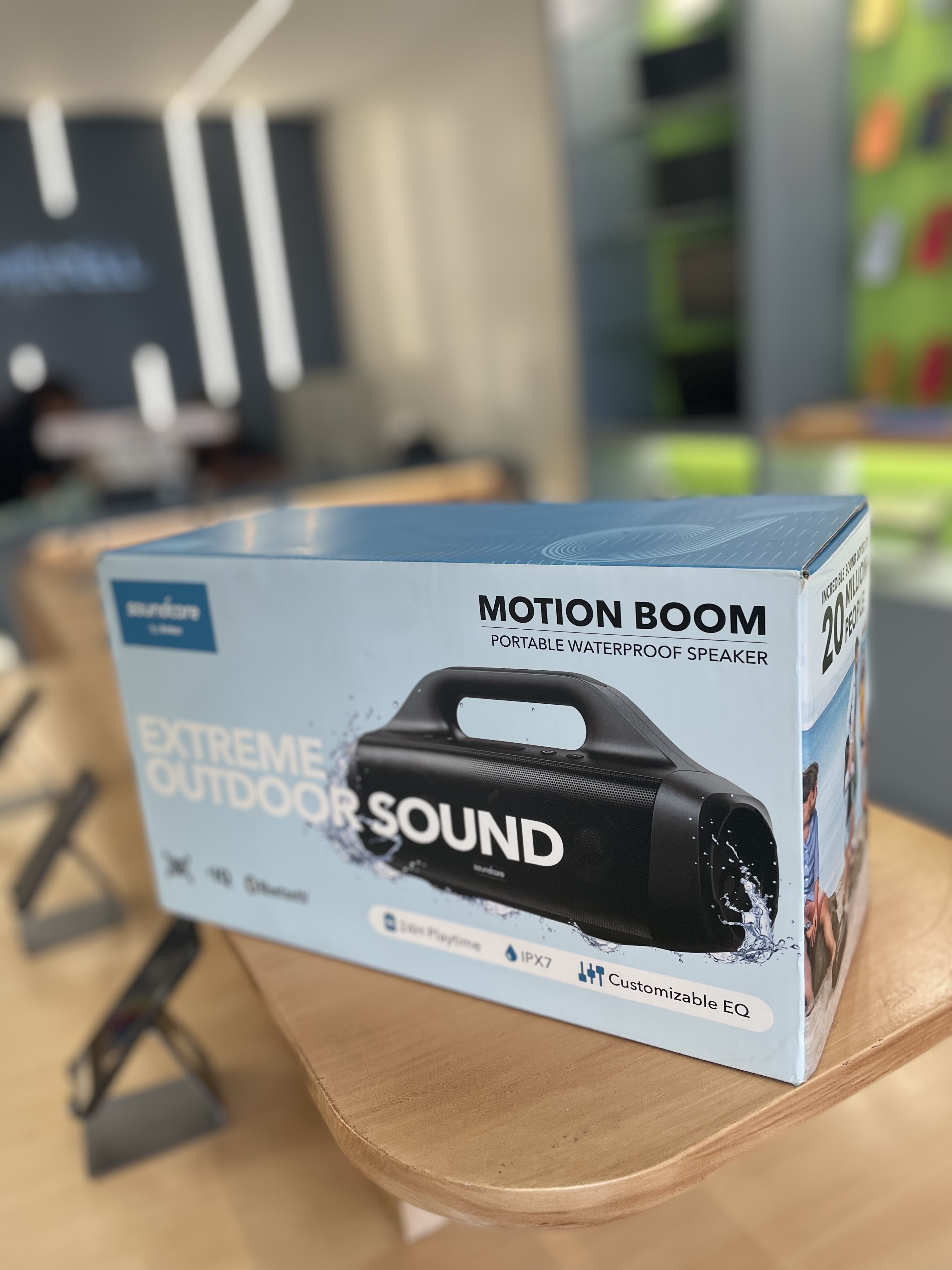 camaras y audio - BOCINA SOUNDCORE MOTION BOOM (Aprueba de agua)  2