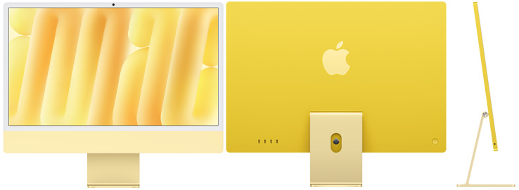computadoras y laptops - IMAC M4 YELLOW 2024  2