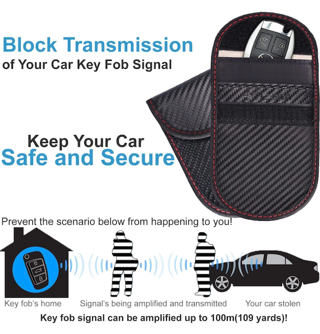 accesorios para electronica - Bloqueador de señal para tarjeta y llave de jeepeta  3
