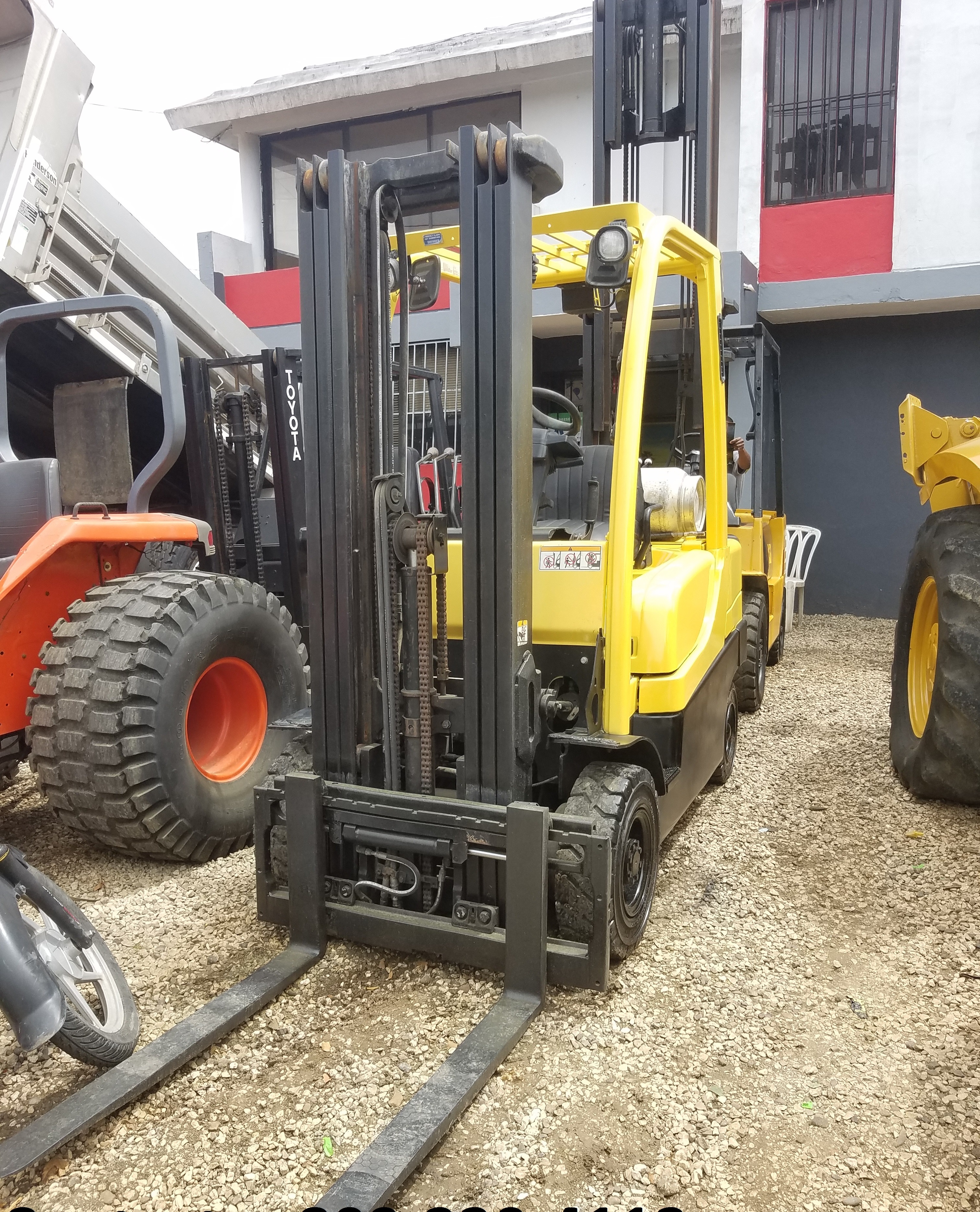 construccion e industrial - montacarga hyster 16 2.5t  2