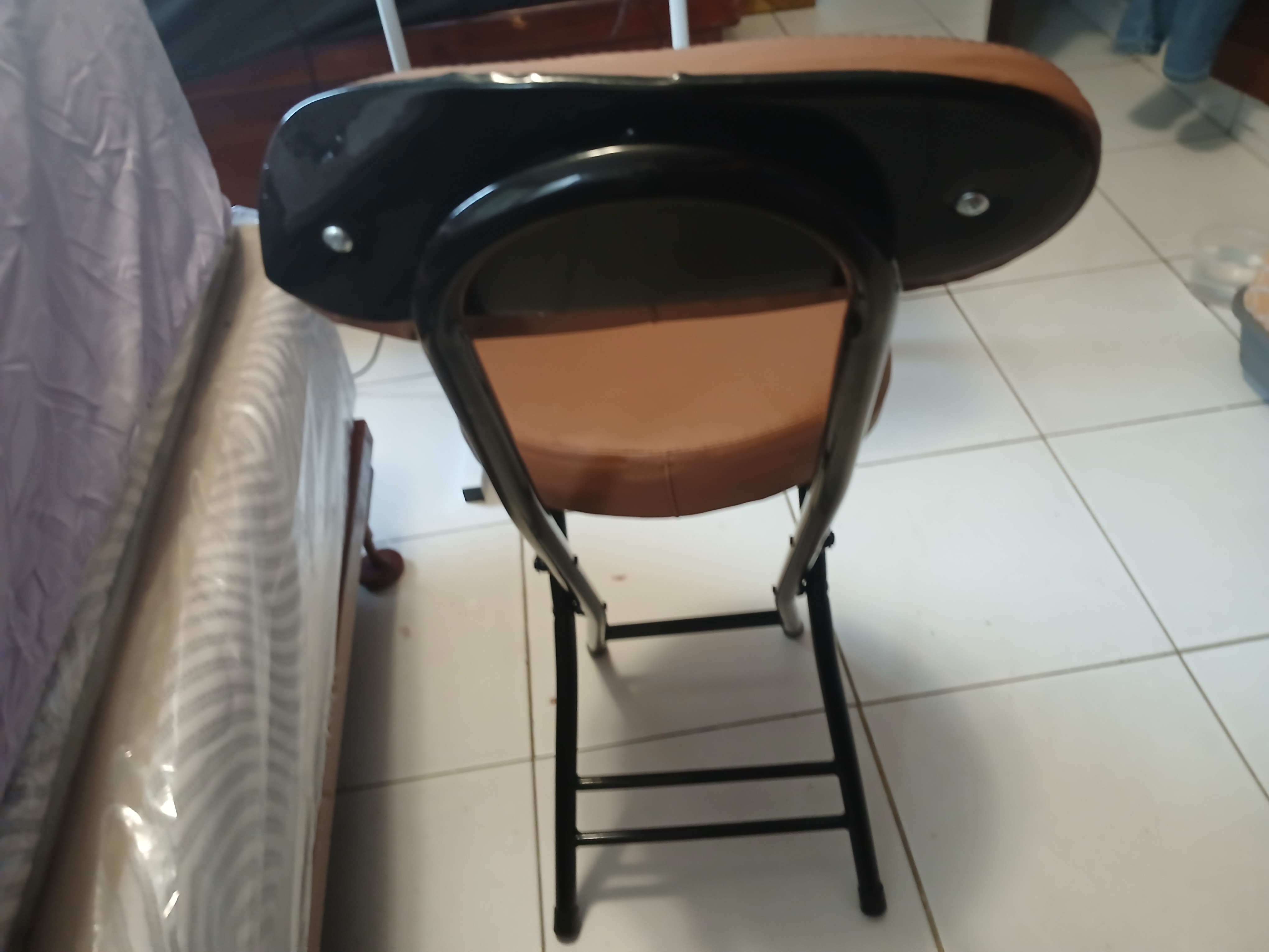 muebles y colchones - silla plegable  0