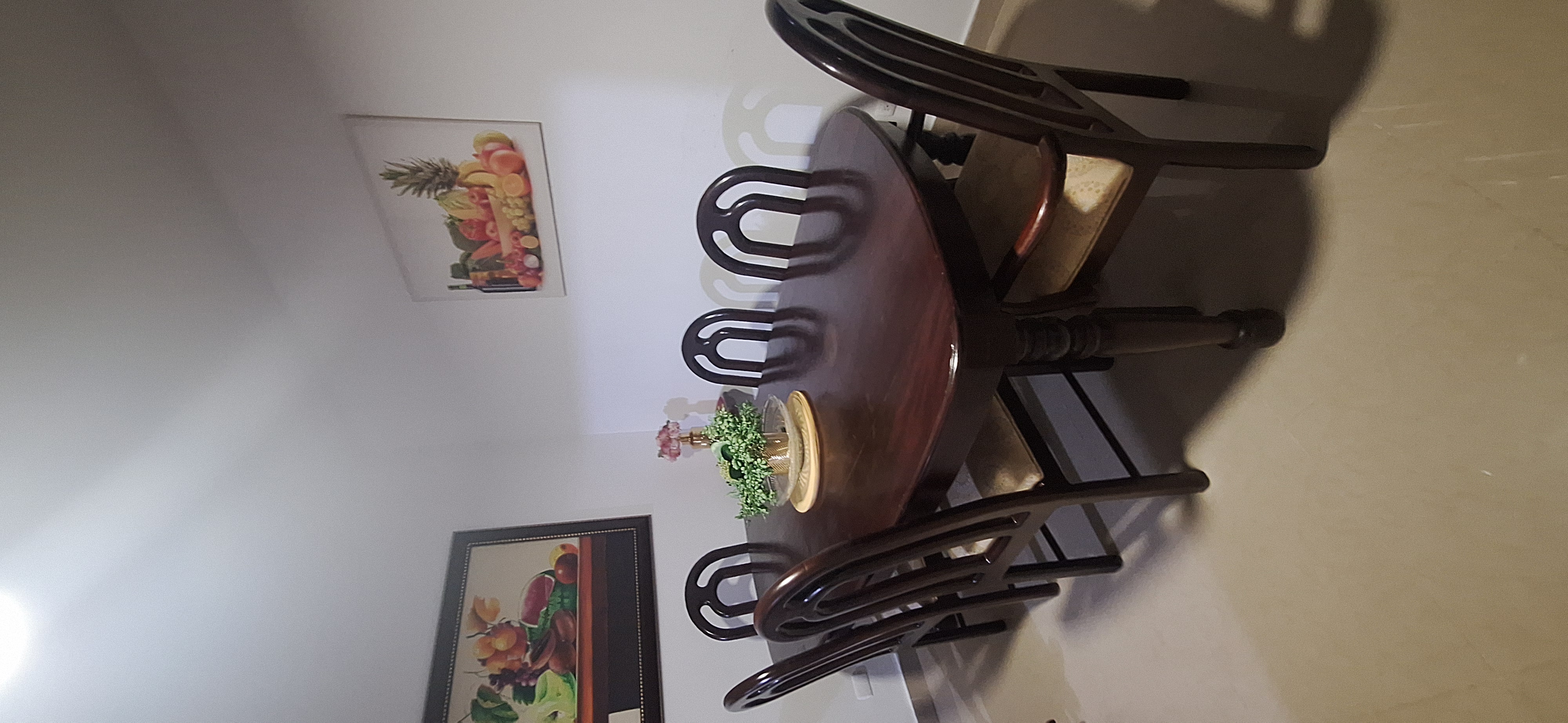 muebles y colchones - Comedor Caoba. 1