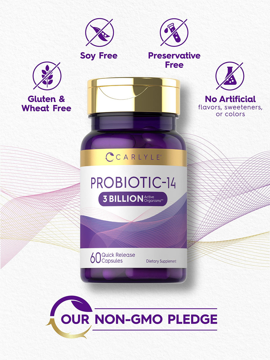 Salud y Equipamiento Médico - Probiotico Carlyle Para Mujeres Y Hombres 3