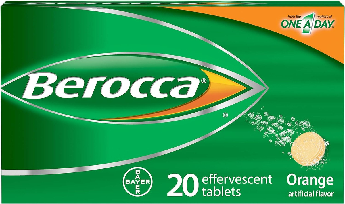 Salud y Equipamiento Médico - Berocca Flavor Effervescent Vitamin Mineral Supplement 0