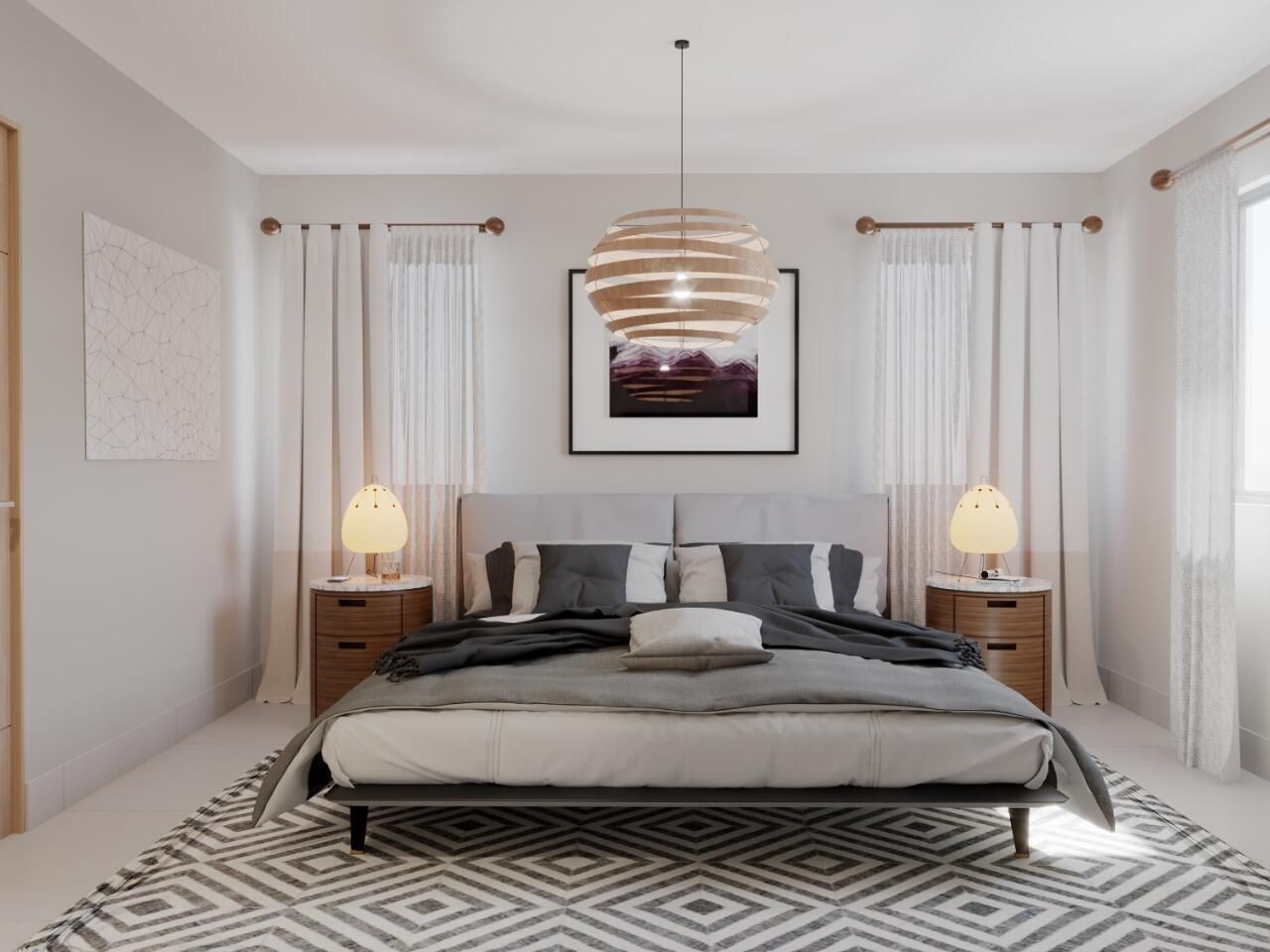 apartamentos - Venta de proyecto de apartamentos 3 dormitorios Jardines del Este Santiago  3