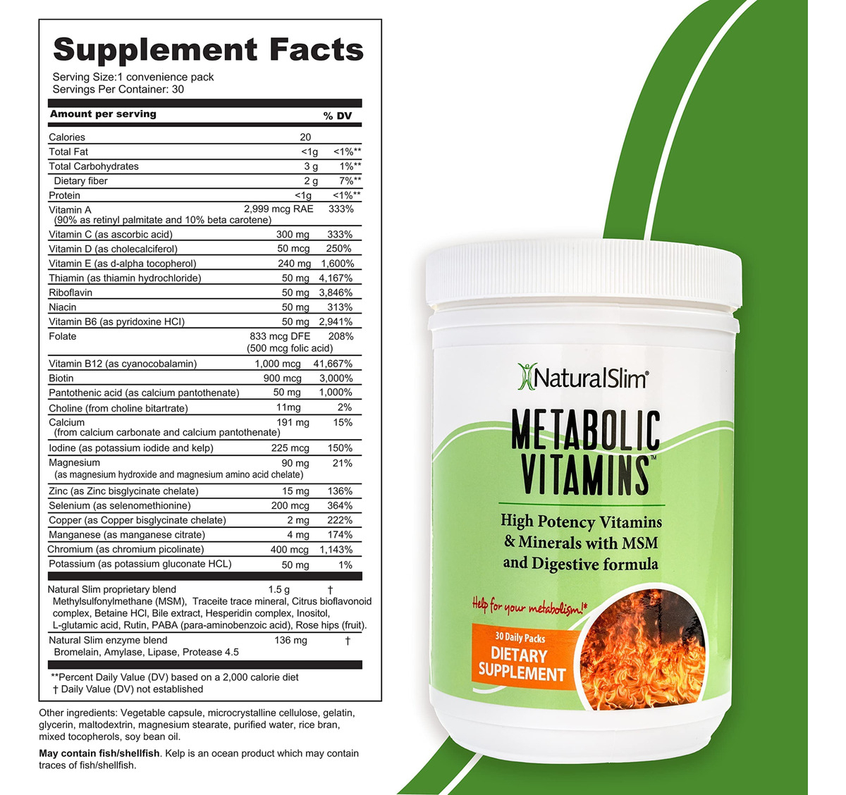Salud y Equipamiento Médico - Metabolic Vitamins Alta Potencia Enzimas Frank Suarez 2 Und 1
