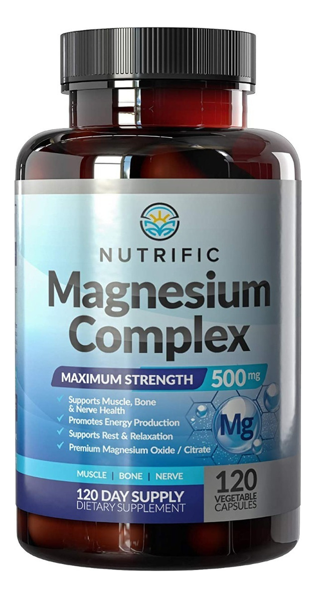 Salud y Equipamiento Médico - Complejo De Magnesio 120cap Mor - - Unidad A $2412