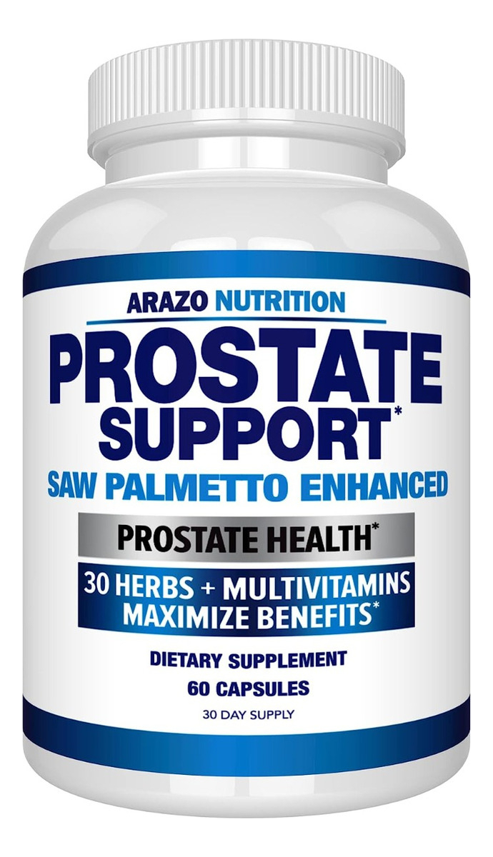 Salud y Equipamiento Médico - Soporte Prostata 60cap Arazo Nu - - Unidad A $4598