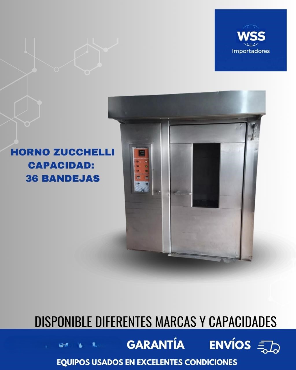 equipos profesionales - Horno Zucchelli de 36 bandejas 0