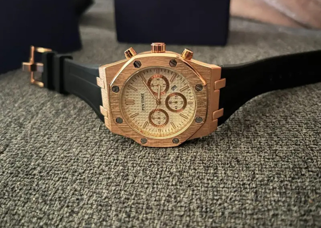 joyas, relojes y accesorios - Reloj pintime 2665 color oro rosa  4