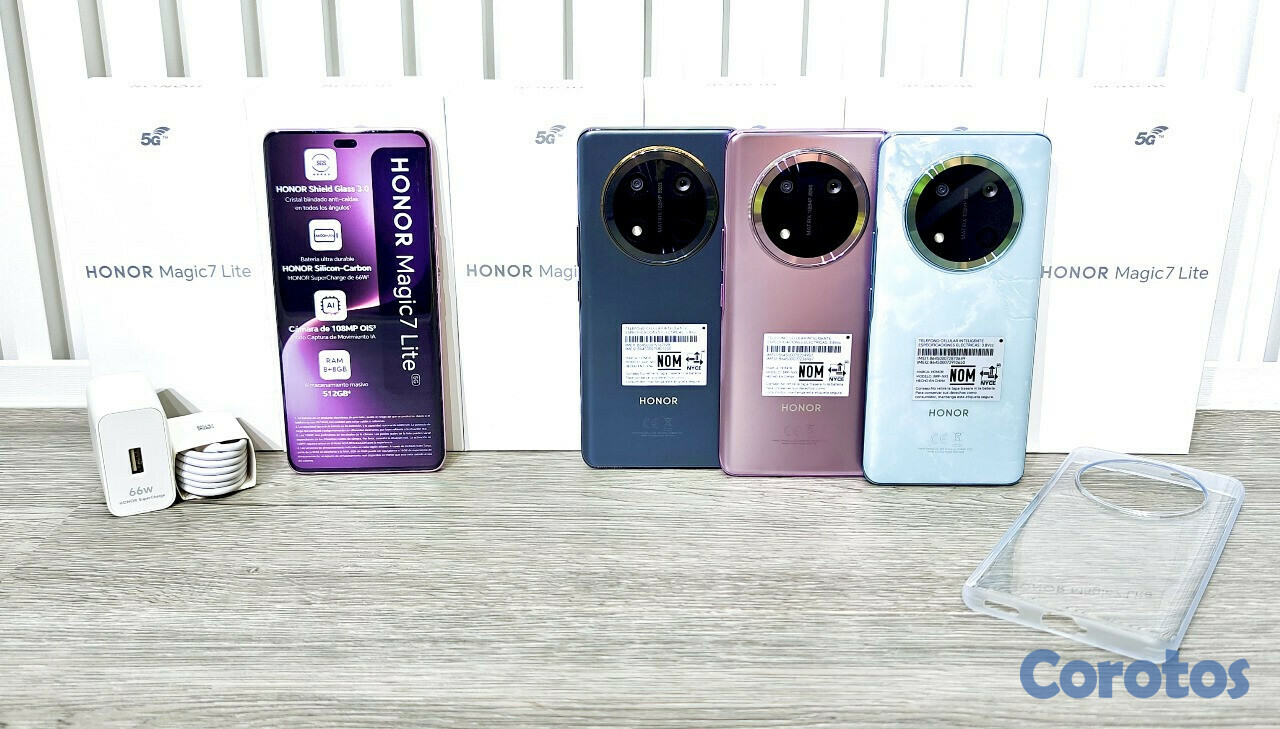 celulares y tabletas - 
HONOR MAGIC 7 LITE 256GB 16GB RAM NUEVO DE CAJA
