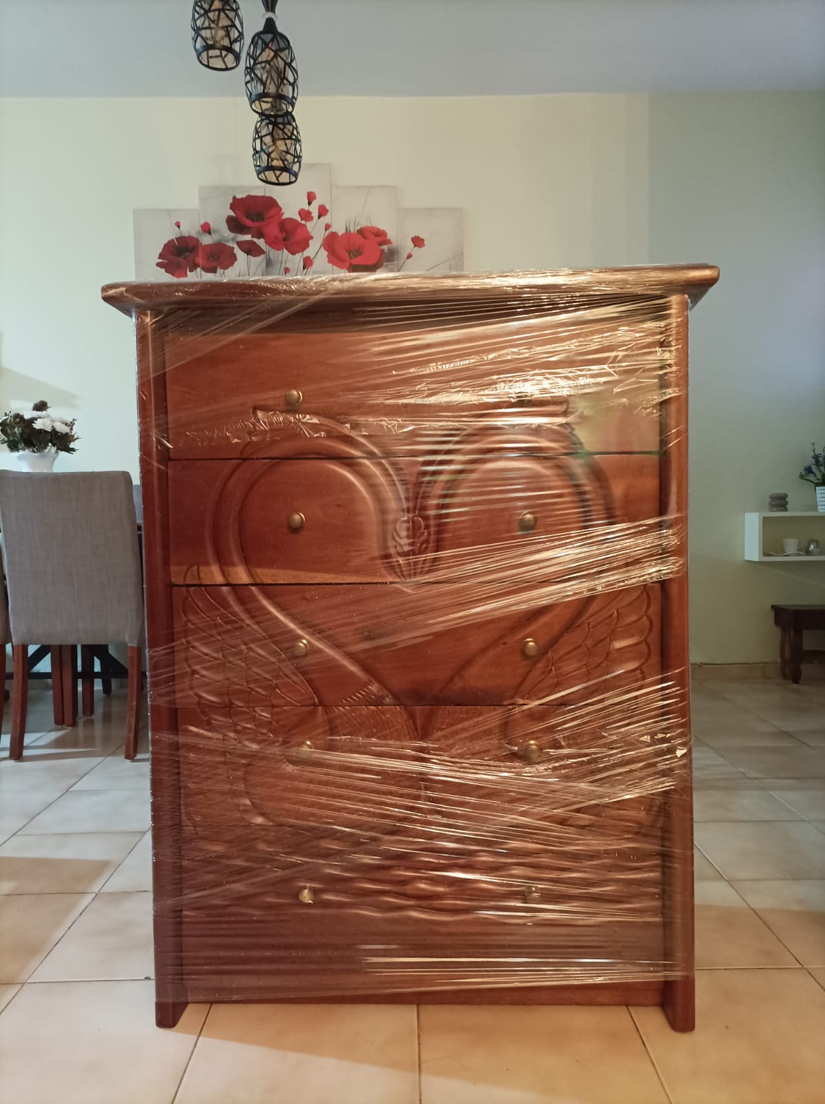 muebles y colchones - Gavetero en caoba (Biuro) 0