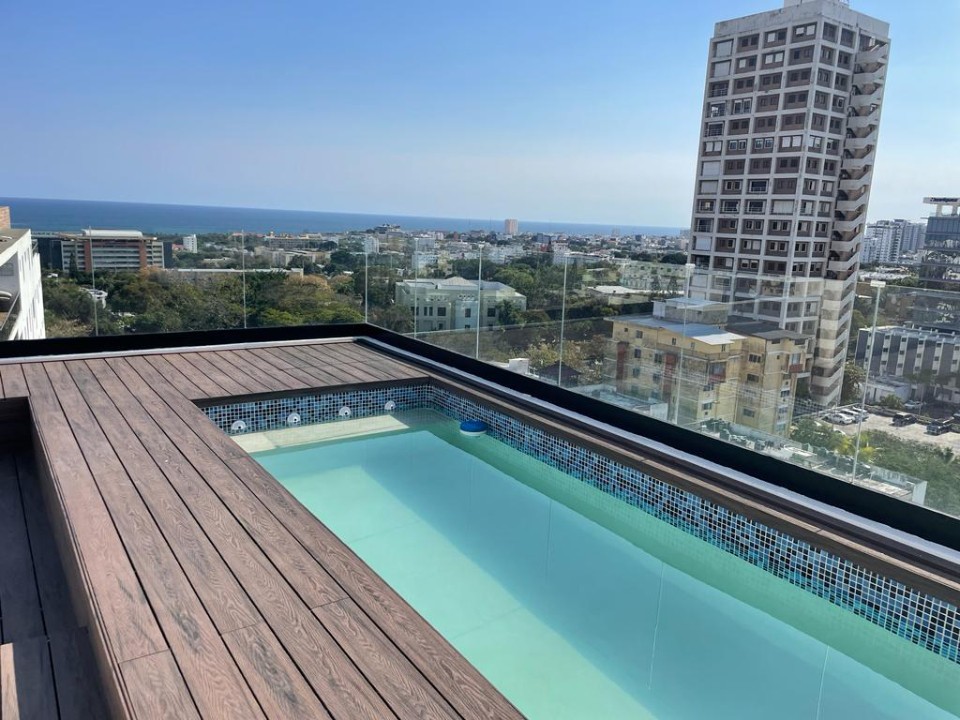 apartamentos - Rento Apartamento Nuevo a estrenar con piscina  1