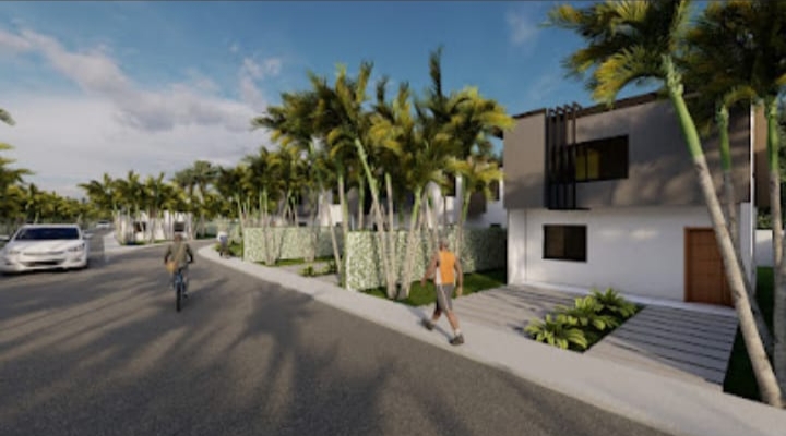 casas vacacionales y villas - 7223- VILLAS EN MACAO, PUNTA CANA  2
