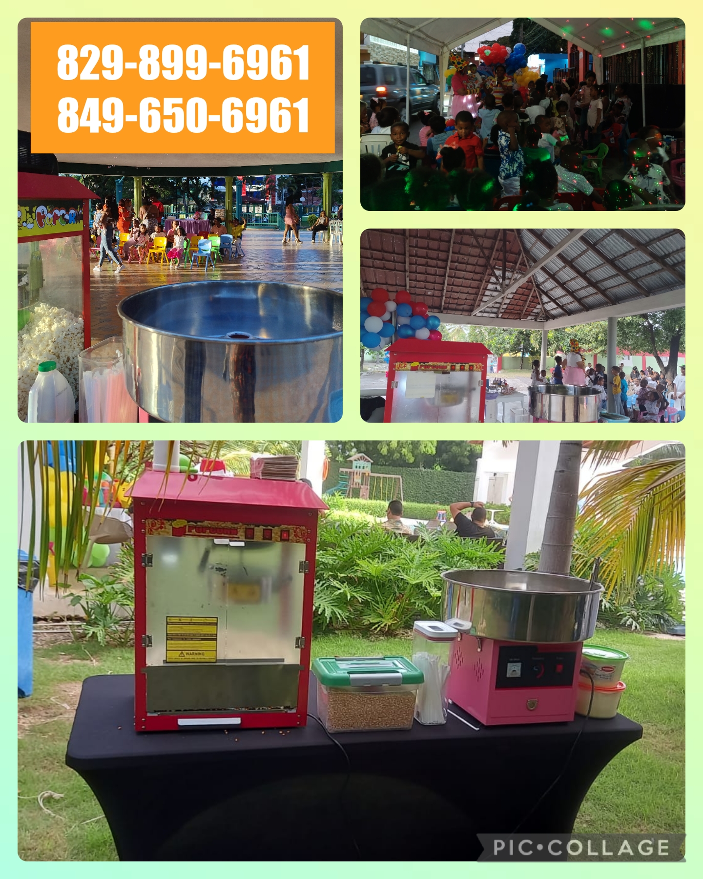 servicios profesionales - Combos de cumpleaños para tus eventos y fiestas,payaso,palomitas, algodón, y mas 4