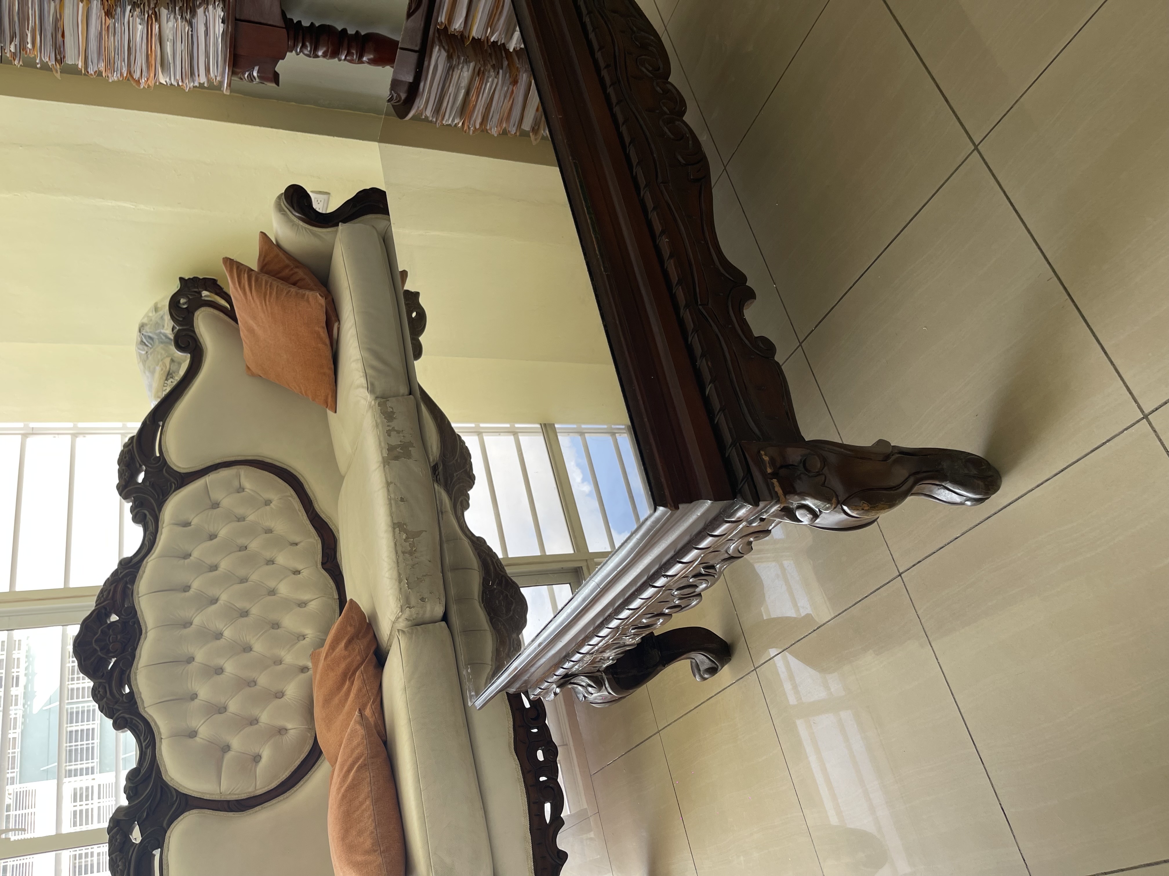 muebles y colchones - 100% caoba  1
