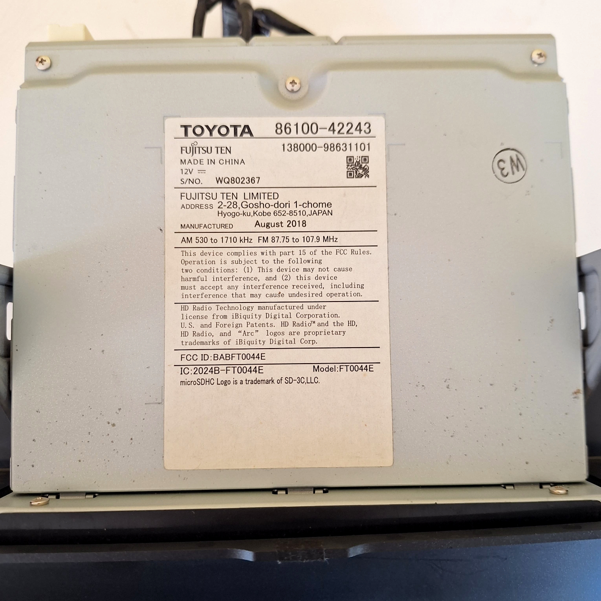 repuestos - Radio Para Toyota RAV4 2016 - 2018 - ORIGINAL 3