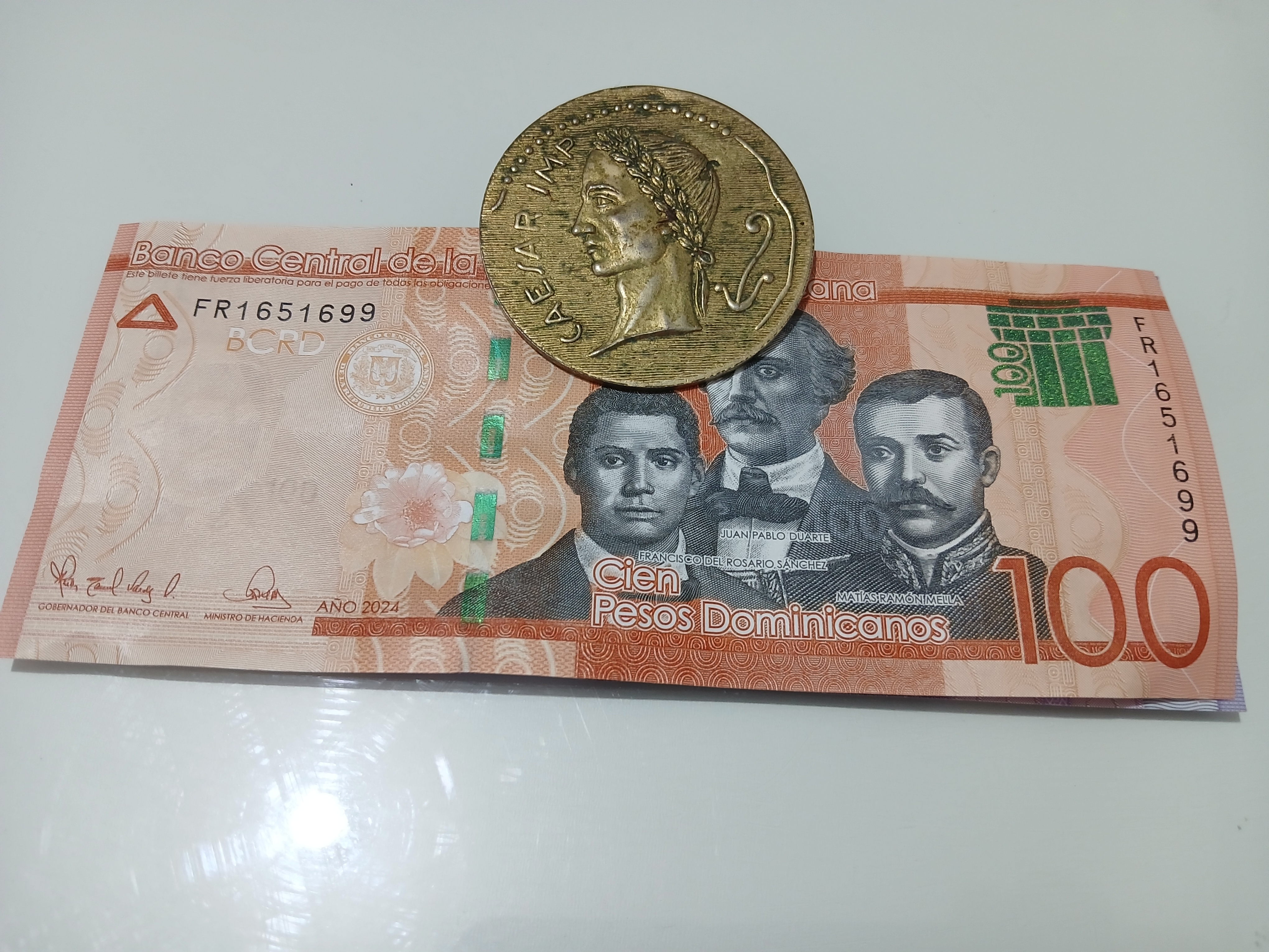 arte y antigüedades - Clip para billetes o documentos