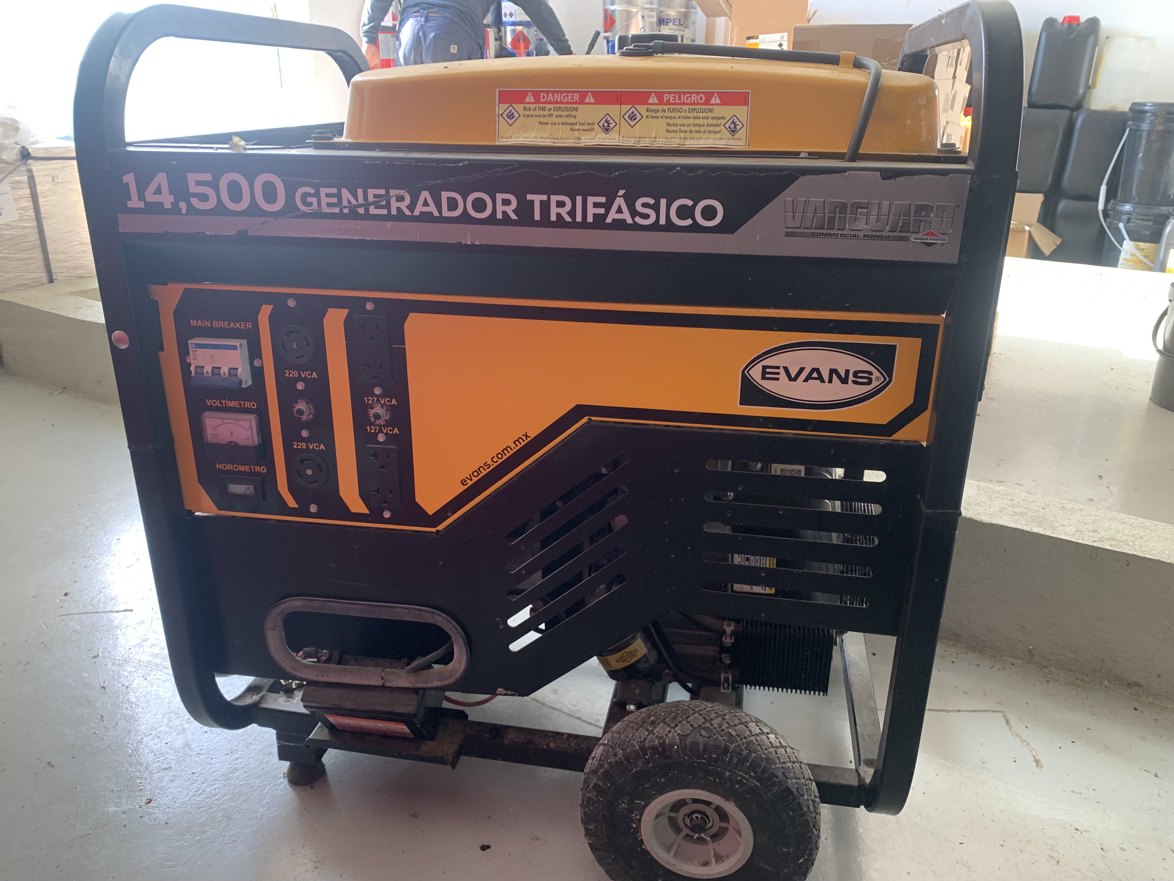 construccion e industrial - Generador Trifasico EVANS de 13 kw 6