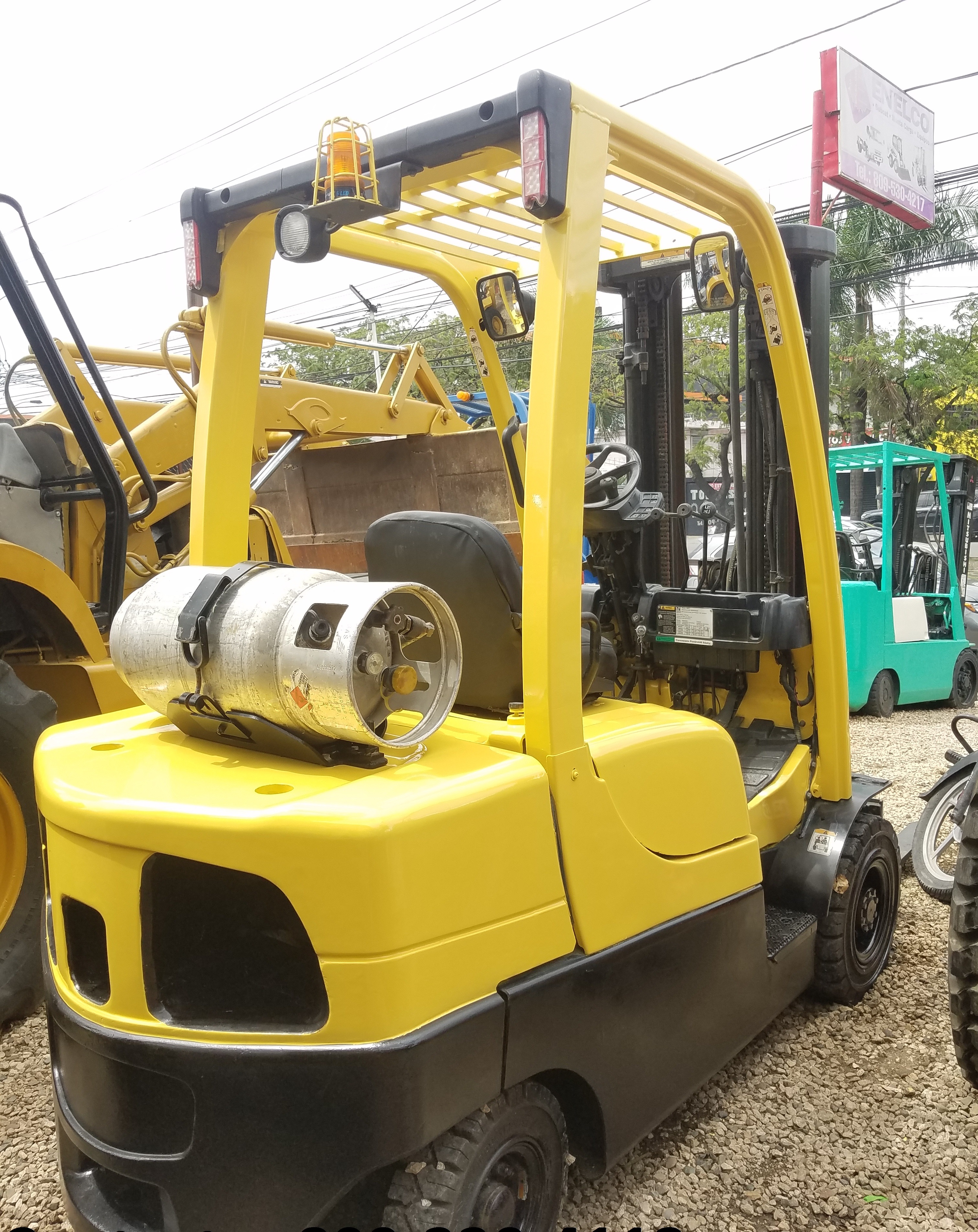 construccion e industrial - montacarga hyster 16 2.5t  3