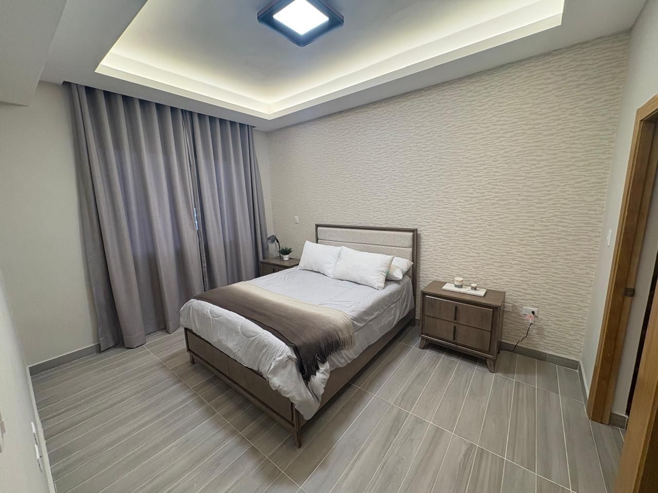 apartamentos - Apartamento amueblado de 1 hab en Evaristo Morales 5