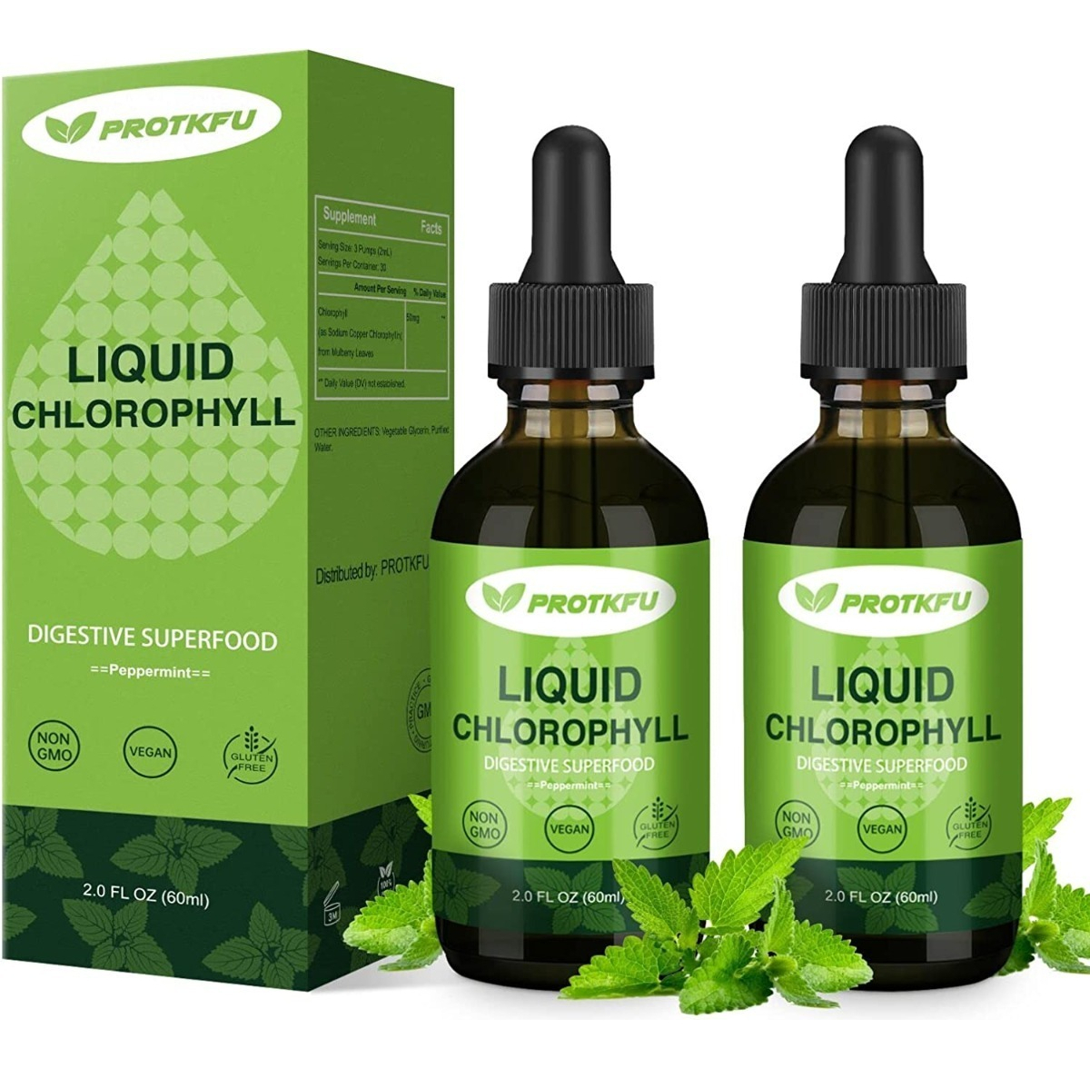 Salud y Equipamiento Médico - Clorofila 50 Mg Set2 Protkfu 0