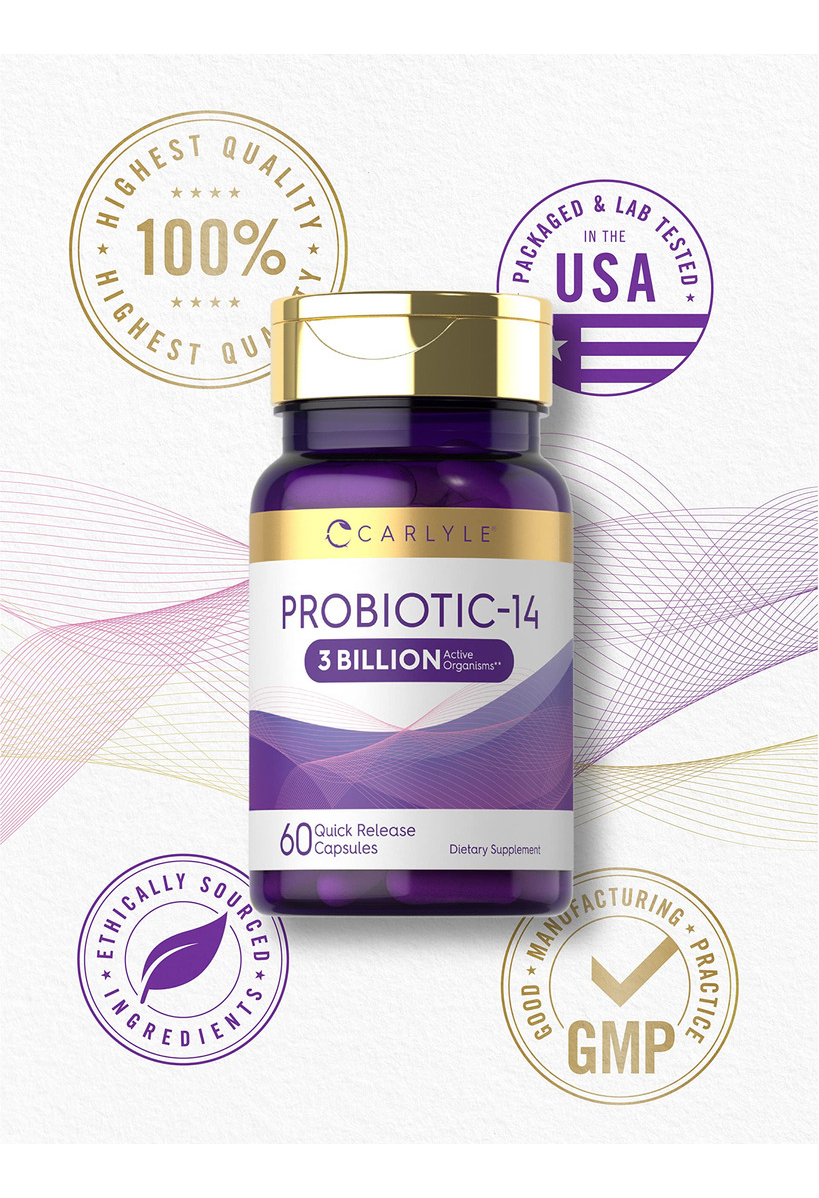 Salud y Equipamiento Médico - Probiotico Carlyle Para Mujeres Y Hombres 4