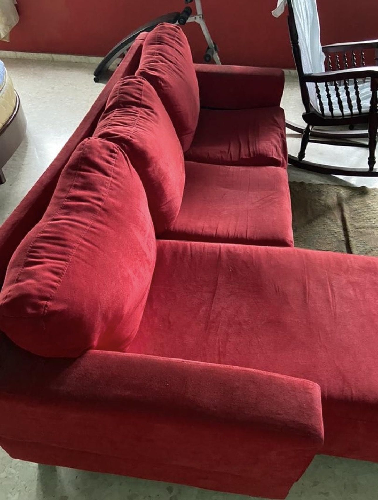 muebles y colchones - Mueble rojo  3