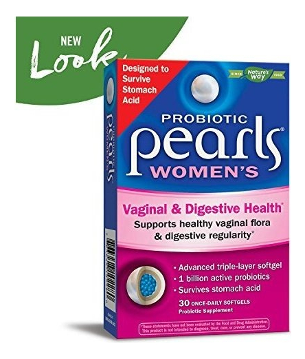 Salud y Equipamiento Médico - Nature's Way Probiotic Pearls Women's, 1 Billion 1