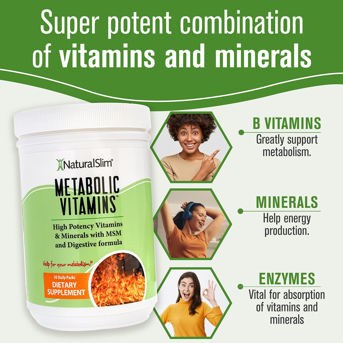 Salud y Equipamiento Médico - Metabolic Vitamins Alta Potencia Enzimas Frank Suarez 2 Und 2