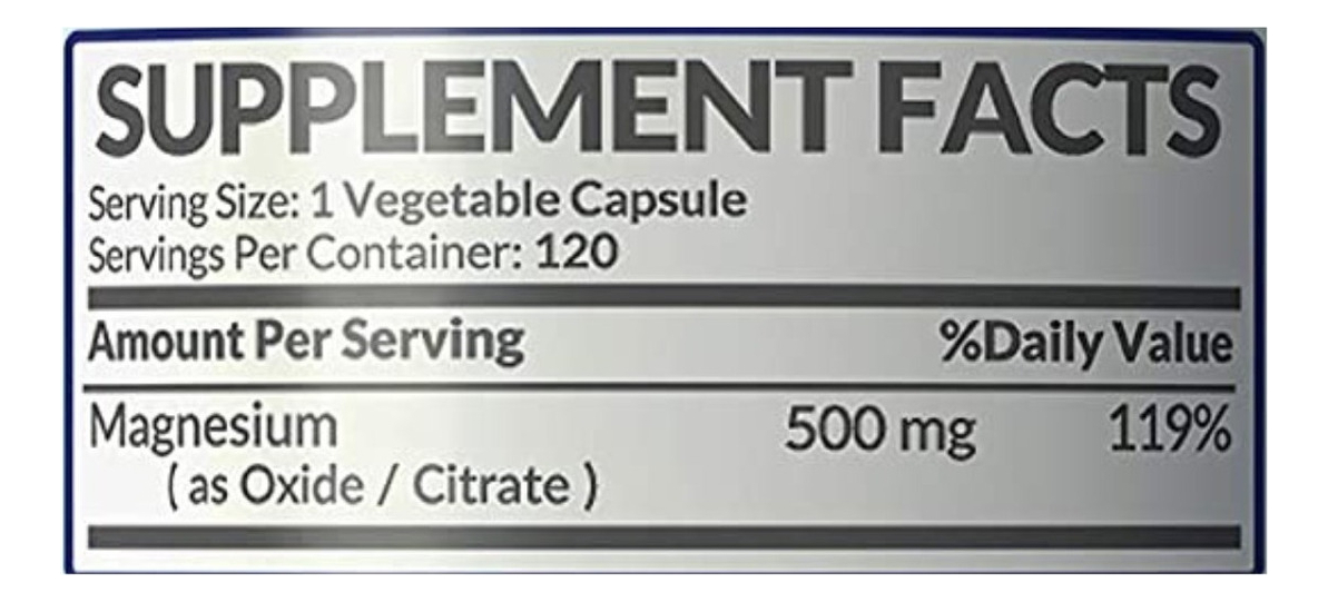Salud y Equipamiento Médico - Complejo De Magnesio 120cap Mor - - Unidad A $2412 1