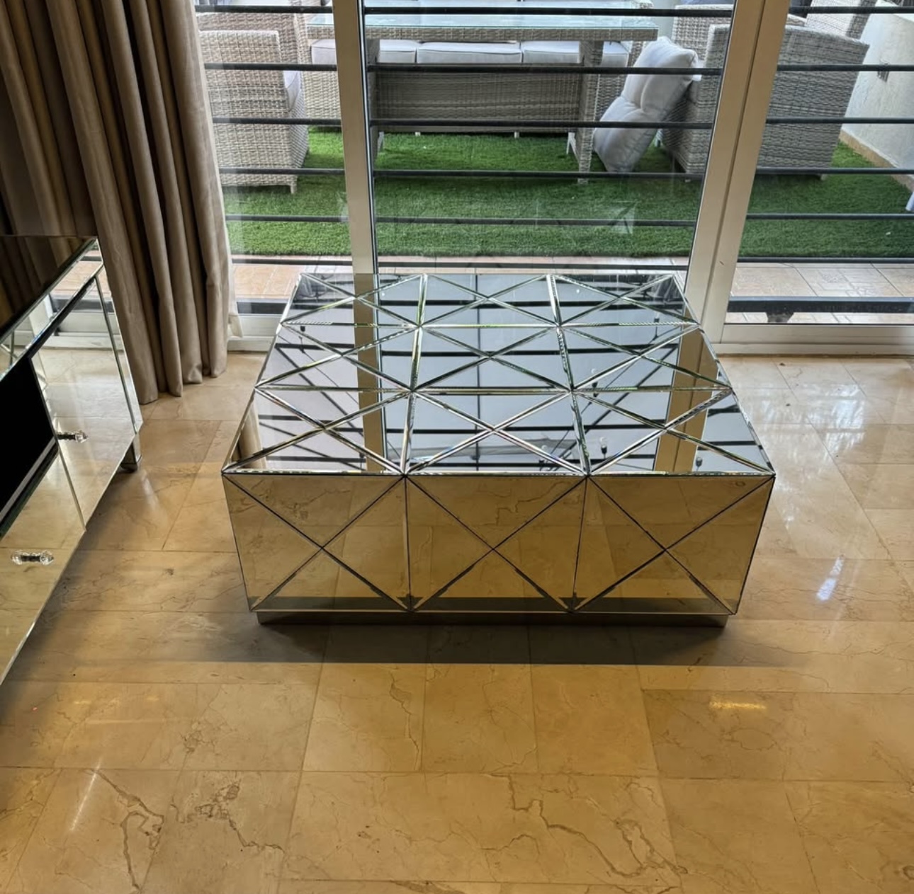 decoración y accesorios - Mesa de Espejo Rectangular  1