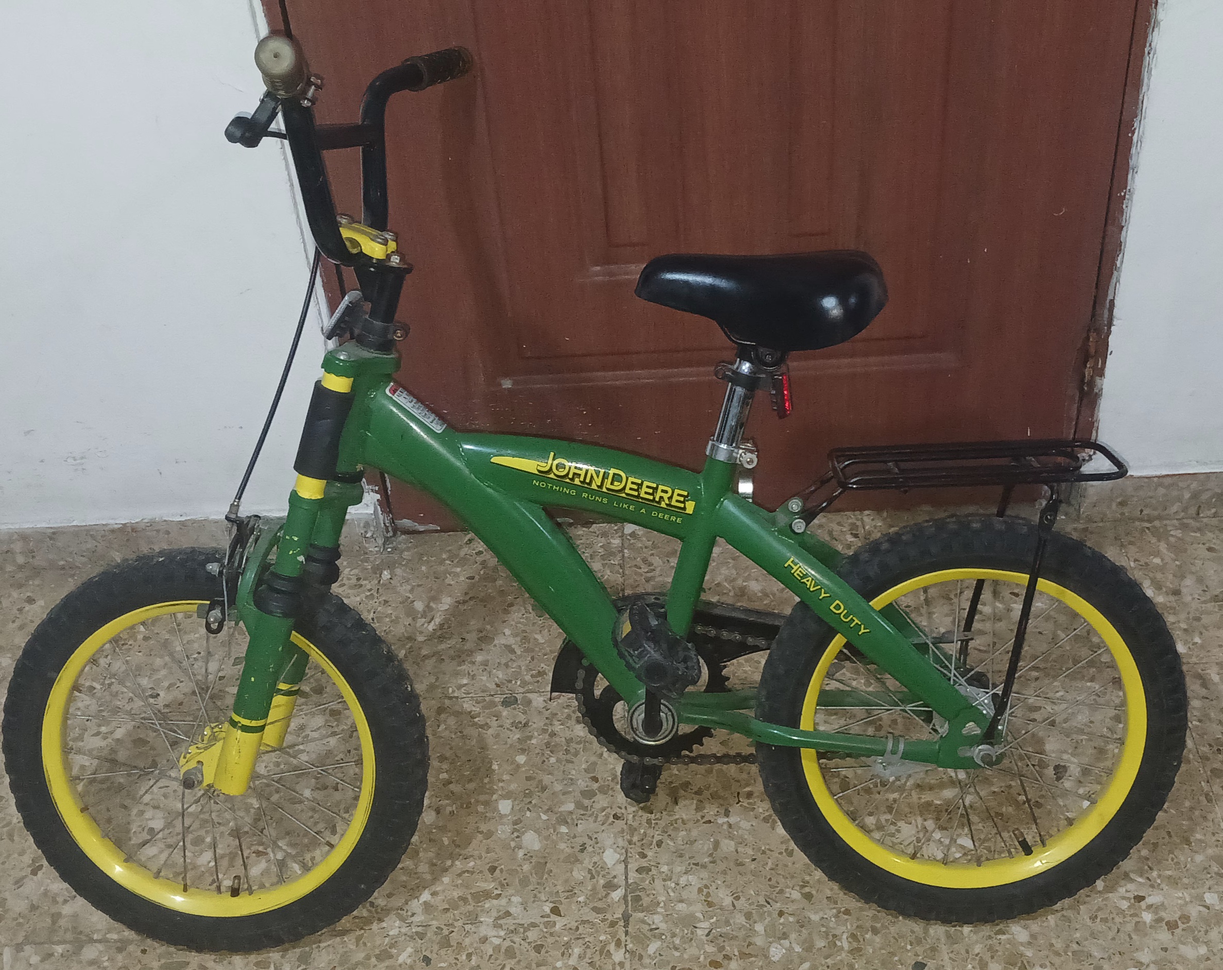 juguetes - Bicicleta John Deere Ride aro 16 6