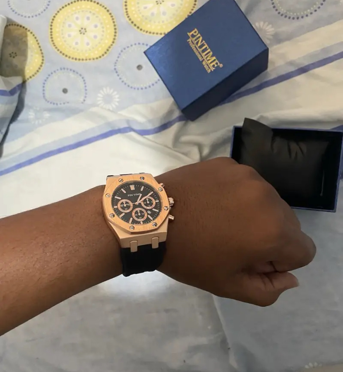 joyas, relojes y accesorios - Reloj pintime 2665 color oro rosa  5