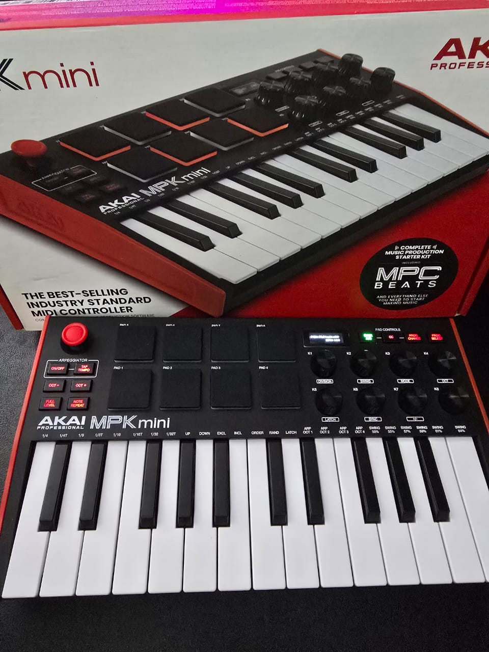 instrumentos musicales - Piano Akai Mini MK3 0