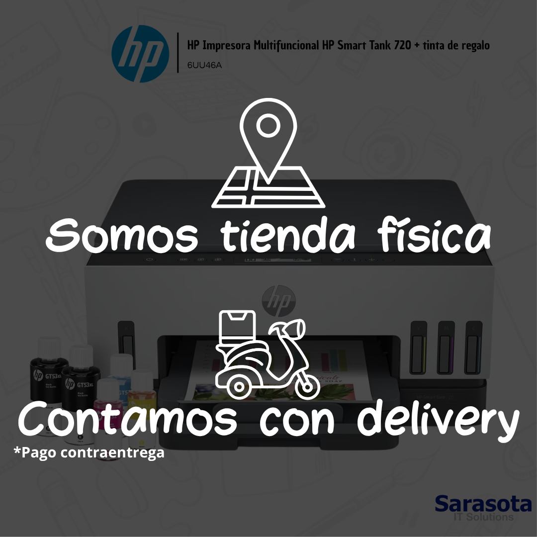 impresoras y scanners - HP Impresora Multifuncional HP Smart Tank 720  2