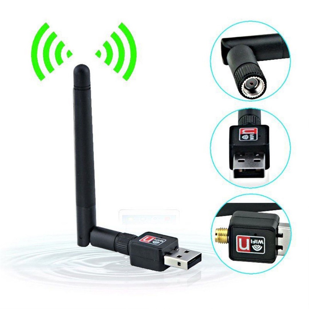 accesorios para electronica - Antena Wifi Usb Receptor Wifi Con Antena Para Pc. Modem Lan Adaptador 3