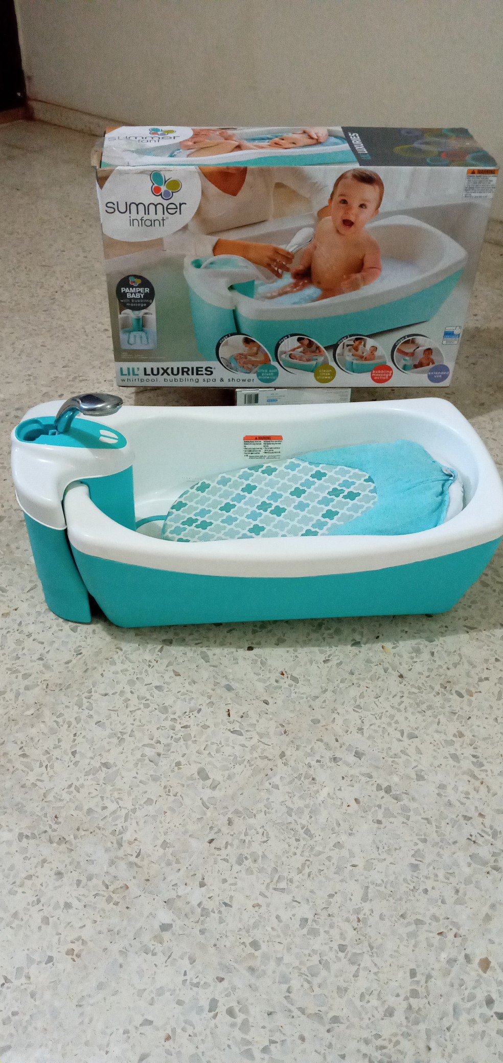 accesorios - Bañera para bebé como nueva. 0