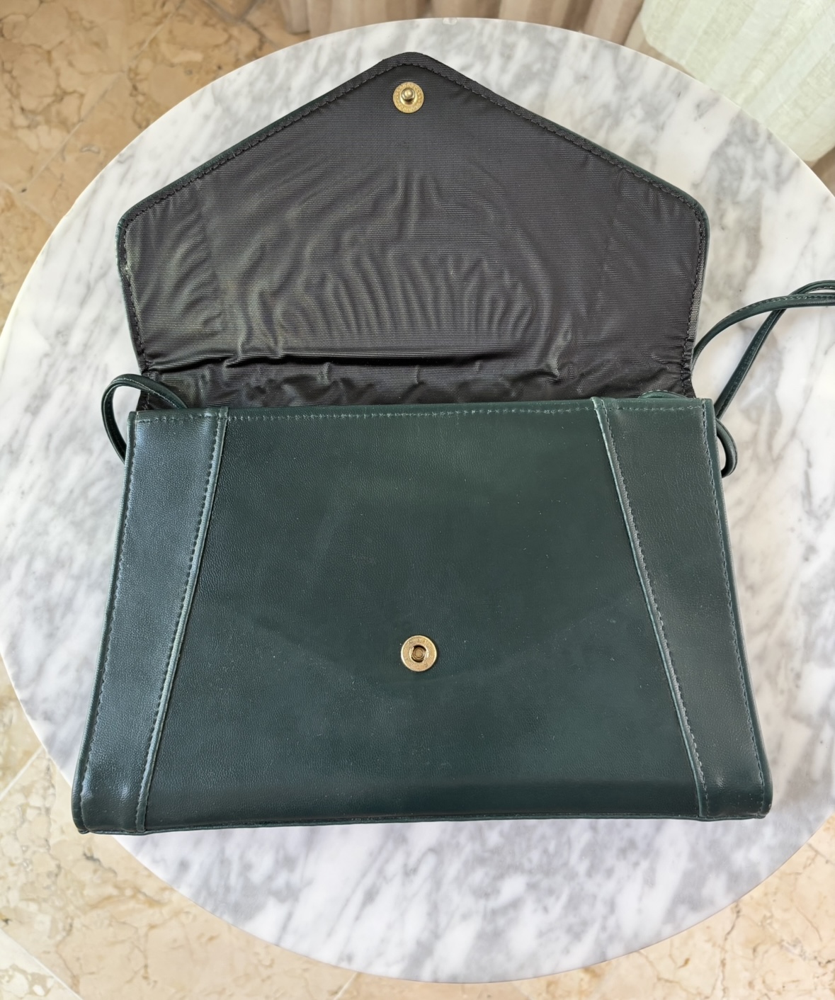 carteras y maletas - Cartera tipo sobre verde olivo - Unisex 2