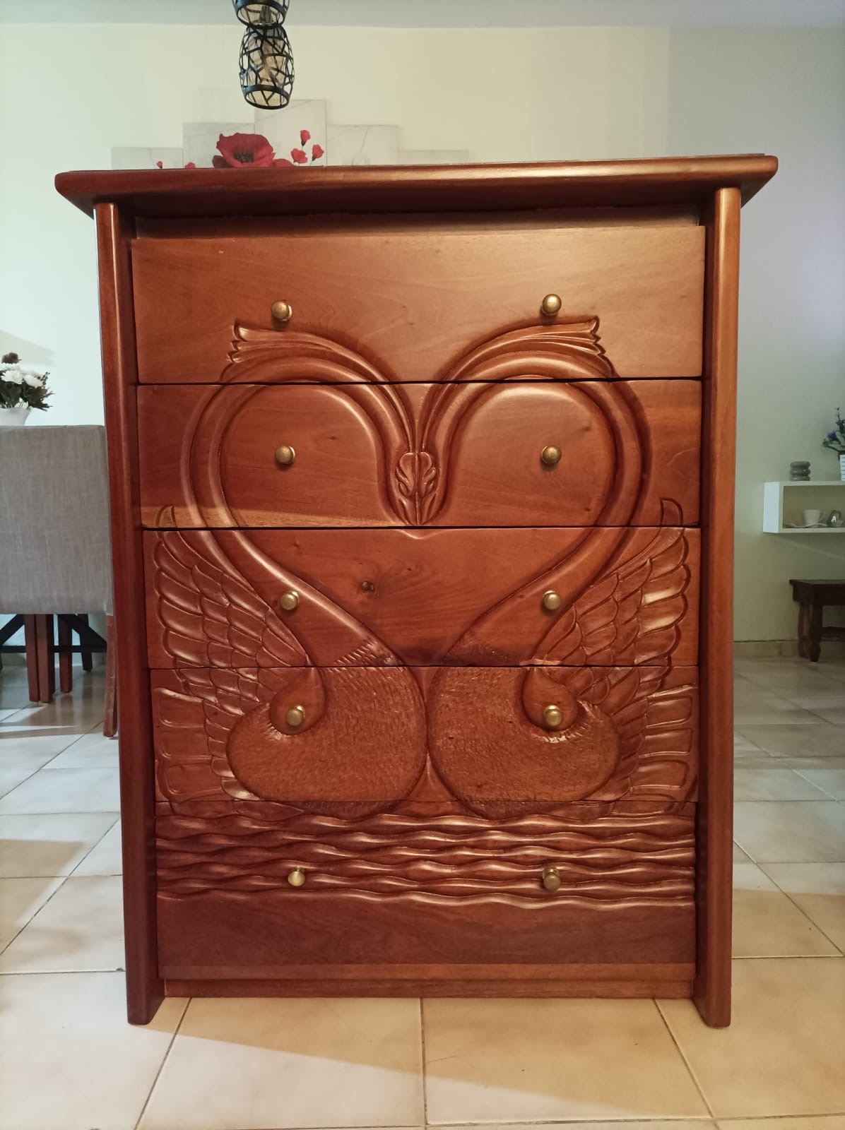 muebles y colchones - Gavetero en caoba (Biuro) 2