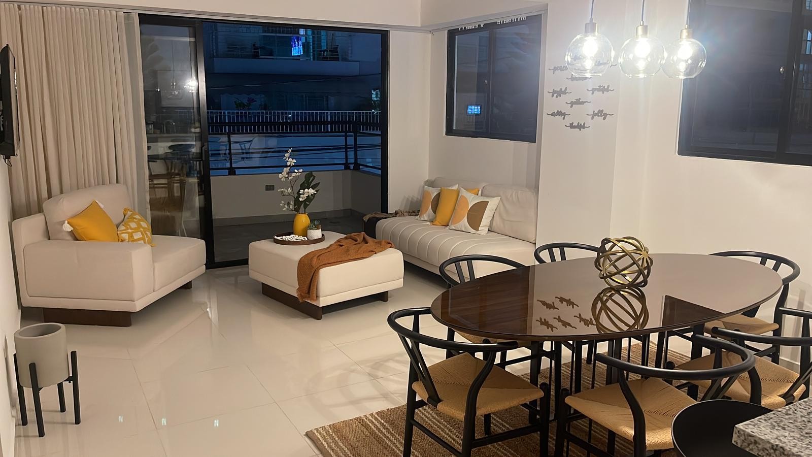 apartamentos - Apartamento amueblado nuevo en venta, 2da con una gran terraza y acogedor  3