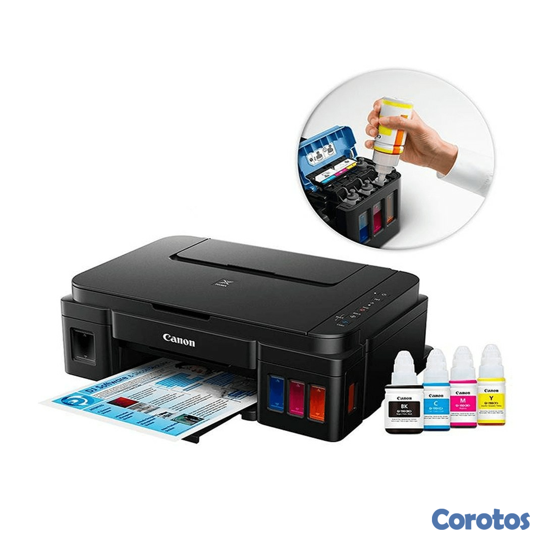 impresoras y scanners - IMPRESORA CANON G1110 ,BOTELLA DE TINTA DE FABRICA 2