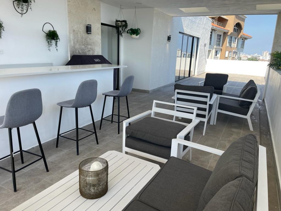 apartamentos - Rento Apartamento Nuevo a estrenar con piscina  3