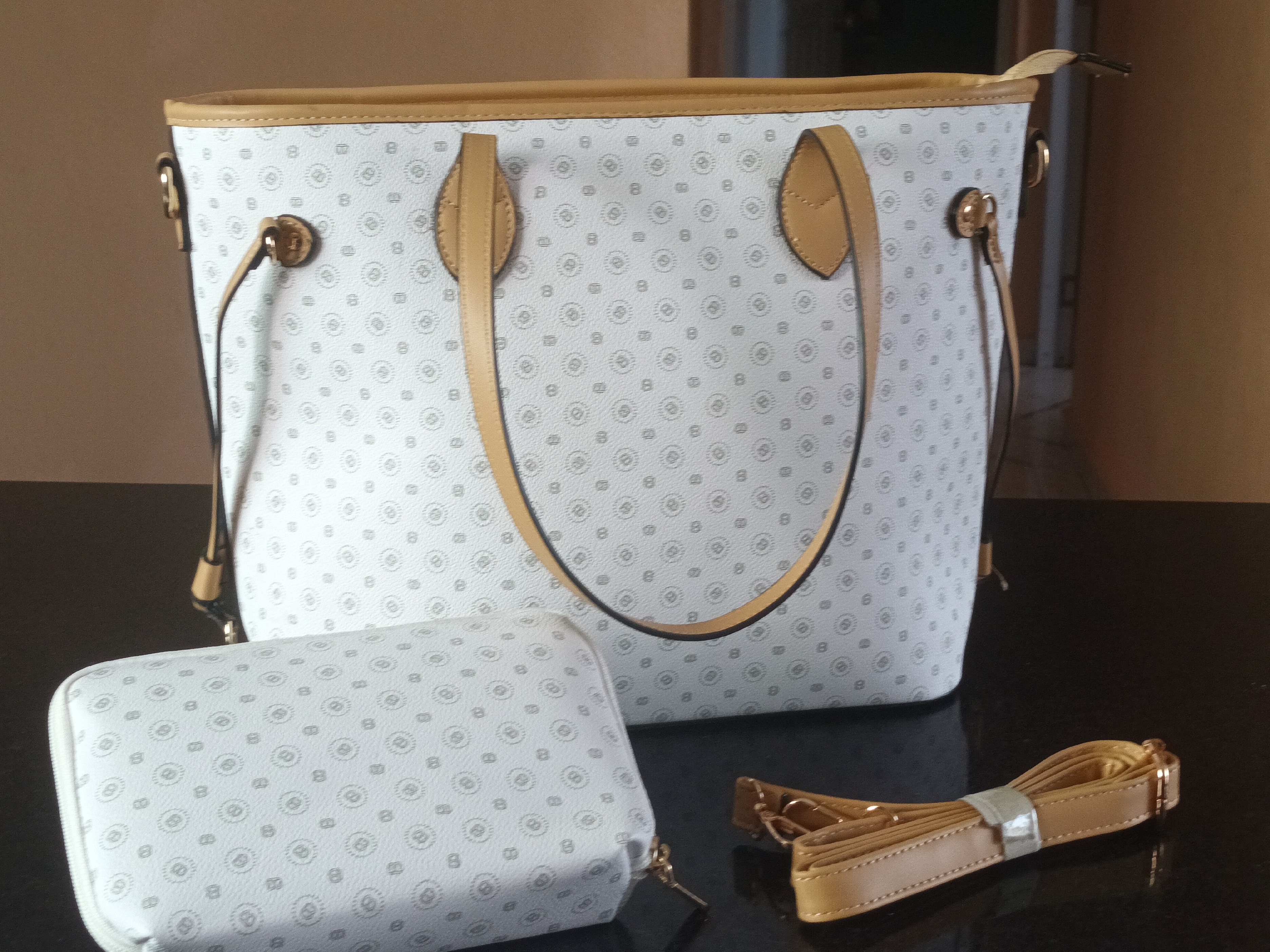 carteras y maletas - Set de cartera blanca 0