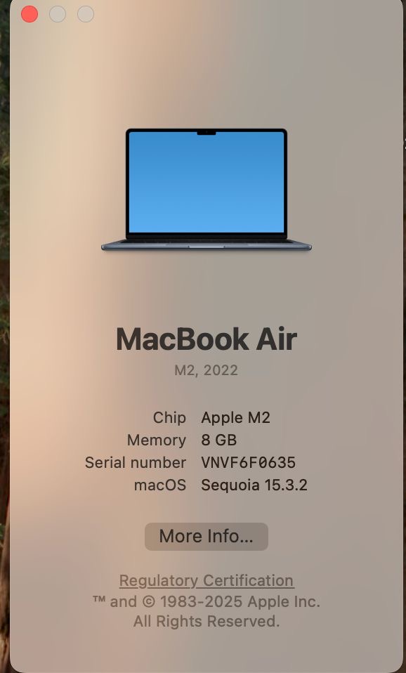 computadoras y laptops - Macbook Air M2 13" - 2022 4