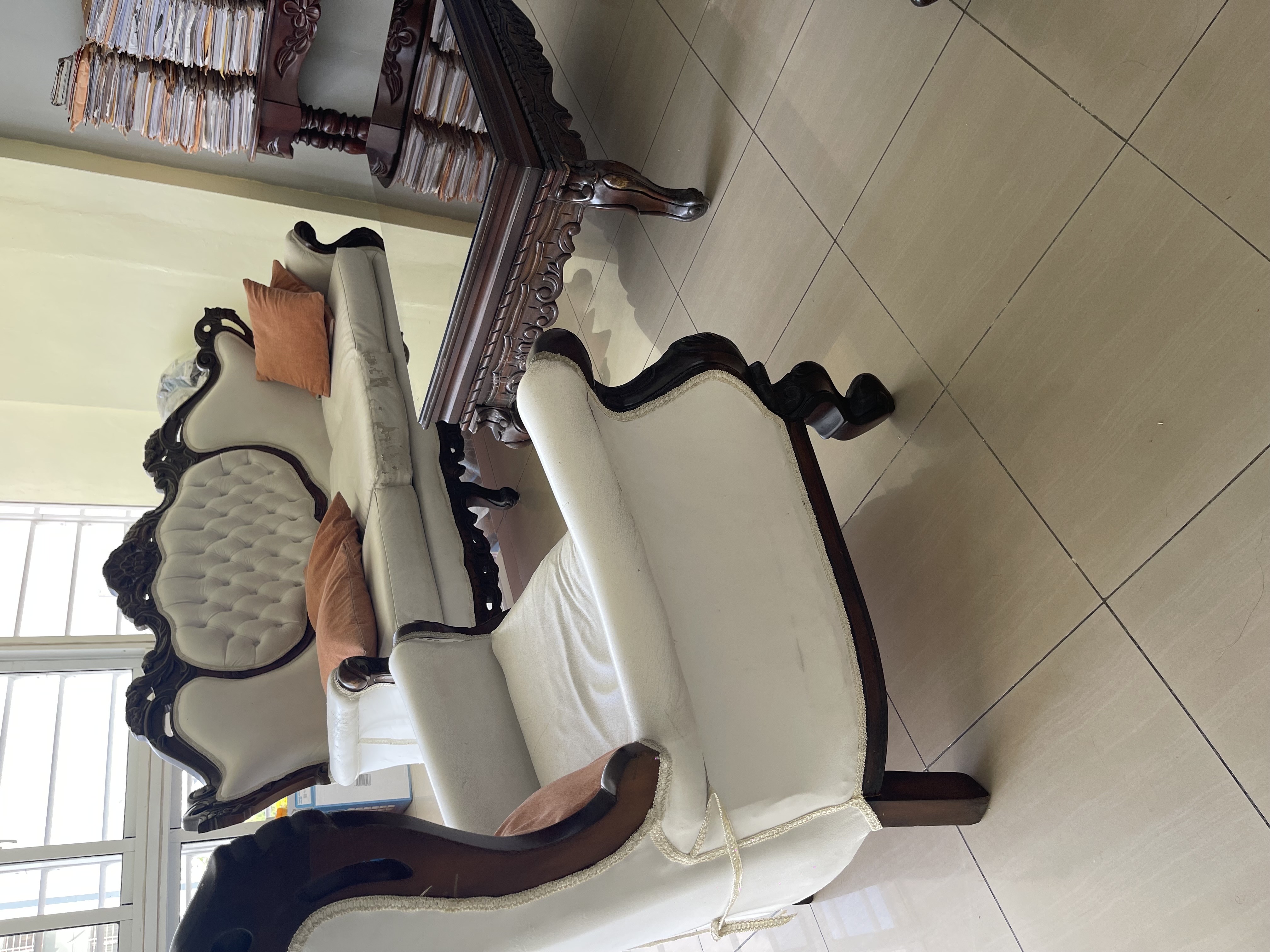 muebles y colchones - 100% caoba  3