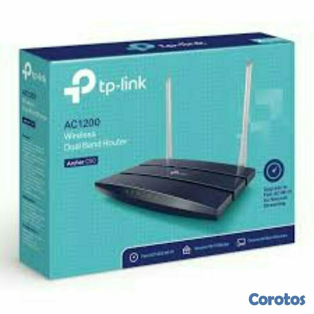 computadoras y laptops - ROUTER INALAMBRICO TP-LINK ARCHER C50 (US) AC1200, 2.4GHZ/300MBPS, 5.0GHZ/867MBP 2