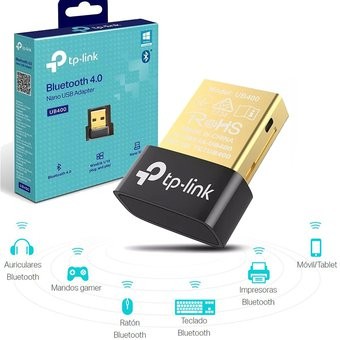 computadoras y laptops - Adaptador tp-link  Nano USB Bluetooth 4.0 UB400 usb 2.0 UB400 1