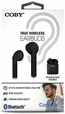 computadoras y laptops - AUDIFONO CON MICROFONO COBY EARPODS BLUETOOTH, NEGRO  CETW511BLK 1